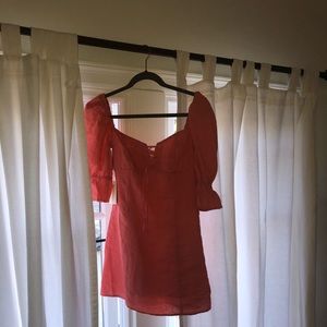 Wilfred Stanza Dress in Fresco Pink